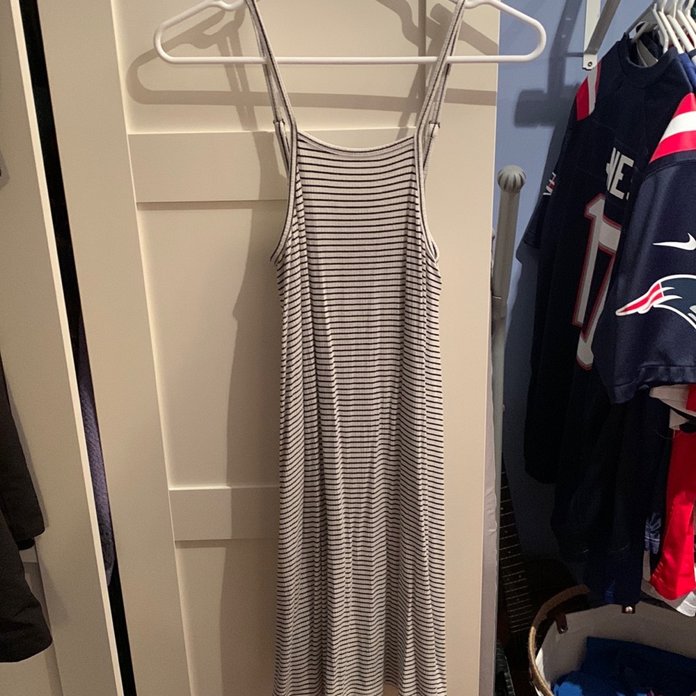 Mission Supply Co. Black&White Stripped Cotton Dress - SIZE XSMALL!!
